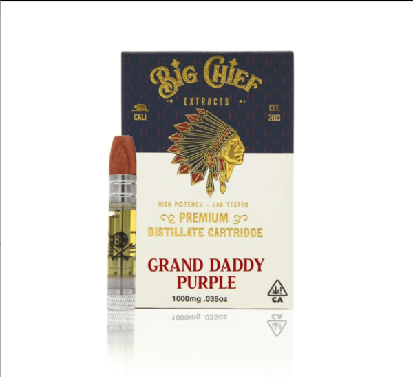 big chief extracts for sale, buy big chief extracts, big-chief grand daddy purple, big chief pods for sale, 1 gram cartridges