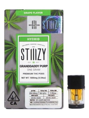 buy Granddaddy Purp stiiizy pods online, order blue dream stiiizy, stiiizy dispensary, buy stiiizy full gram, Granddaddy Purp stiiizy for sale